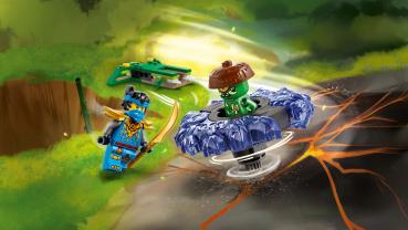 LEGO® NINJAGO Nya vs. Mutationsmonster-Spinner 49 Teile 71849
