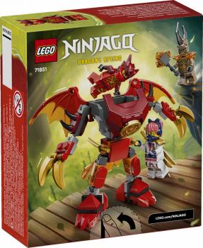 Preview: LEGO® NINJAGO Kais Drachen-Mech Battle Set 85 Teile 71851
