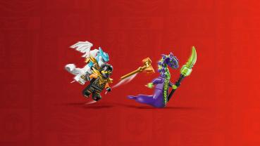 LEGO® NINJAGO Coles Action-Mech und Drachen-Zane 364 Teile 71854