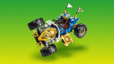 LEGO® NINJAGO Jays Transformationsflitzer 387 Teile 71856