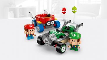 LEGO® Super Mario Kart™ - Baby Mario vs. Baby Luigi 321 Teile 72034