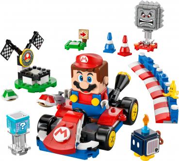 LEGO® Super Mario Mario Kart™ Interaktiver LEGO® Mario™ & Standard-Kart 278 Teile 72043