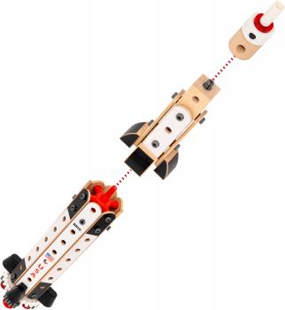 Brio Spielzeug Bausystem Builder Apollo Saturn V 91 Teile 34607