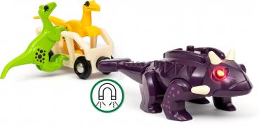 Brio World Eisenbahn Zubehör Dinosaurier Ankylosaurus 4 Teile 36082