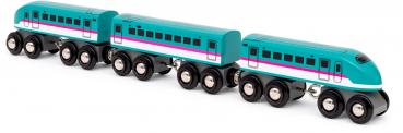 Brio World Eisenbahn Zug Trains of the World Shinkansen Series E5 Hayabusa Zug 3 Teile 36086