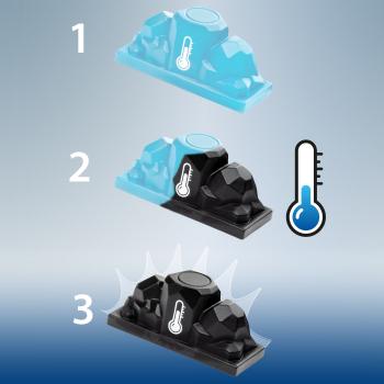 Brio World Eisenbahn Zug Güterzug mit Farbwechsel-Zubehör 36133