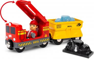 Brio World Eisenbahn Zug Güterzug mit Farbwechsel-Zubehör 36133