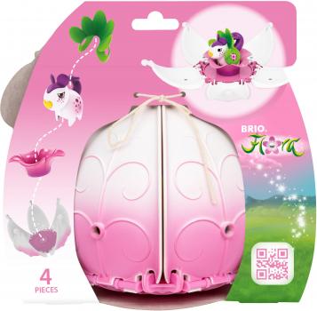 Brio Flora Spielfigur Poppys Blumenhaus 4 Teile inkl. 1 Flora Figur 36224