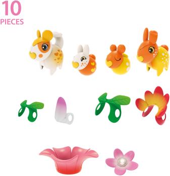 Brio Flora Spielfigur Blumensammler 10 Teile inkl. 2 Flora Figuren, 2 Minifiguren 36228