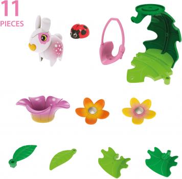Brio Flora Spielfigur Azaleas Blütenschaukel 11 Teile inkl. 1 Flora Figur 36232
