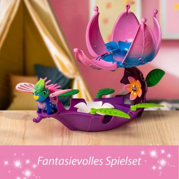 Brio Flora Spielfigur Poppys Lilys Blätter-Boot 13 Teile inkl. 1 Flora Figur 36234