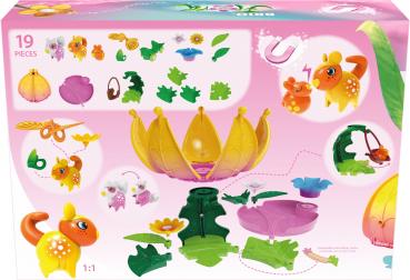 Brio Flora Spielfigur Starter-Set Blumenhaus 19 Teile inkl. 2 Flora Figuren, 1 Minifigur 36236