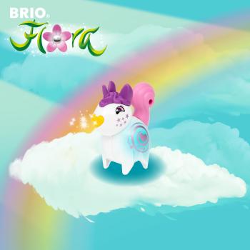 Preview: Brio Flora Spielfigur Einhorn Celeste 36244