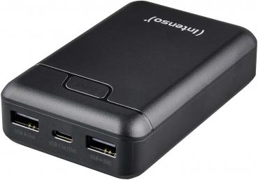 Intenso Powerbank mobile Ladestation B 10000 mAh 2x Typ A / C USB OUT schwarz