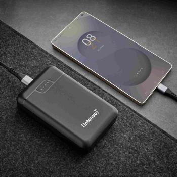 Intenso Powerbank mobile Ladestation B 10000 mAh 2x Typ A / C USB OUT schwarz