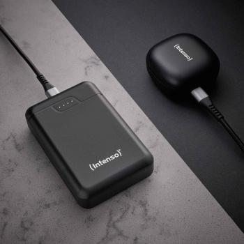 Intenso Powerbank mobile Ladestation B 10000 mAh 2x Typ A / C USB OUT schwarz