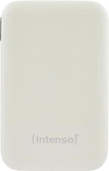 Intenso Powerbank mobile Ladestation S 10000 mAh PD Typ C USB OUT integriertes Kabel beige