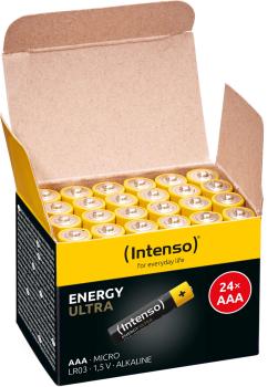 24 Intenso Energy Ultra AAA / Micro Alkaline Batterien im 24er Karton