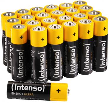 24 Intenso Energy Ultra AA / Mignon Alkaline Batterien in 24er Box