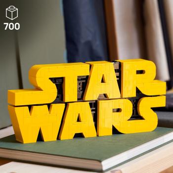 LEGO® Star Wars™ Star Wars™ Logo aus LEGO Steinen 700 Teile 75407