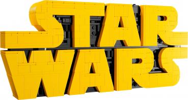 LEGO® Star Wars™ Star Wars™ Logo aus LEGO Steinen 700 Teile 75407
