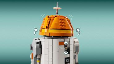 LEGO® Star Wars™ Astromech-Droide Chopper (C1-10P)™ 1039 Teile 75416