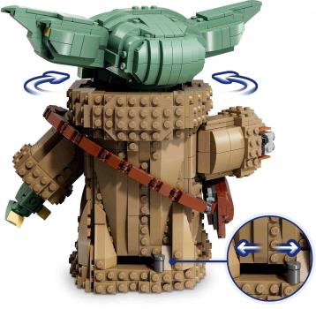 LEGO® Star Wars™ Grogu™ (Lehrling des Mandalorianers) 1200 Teile 75446