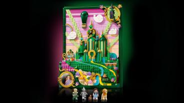 LEGO® Wicked Emerald City Wandkunst 1518 Teile 75685