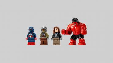 LEGO® Marvel Super Heroes™ Showdown zwischen Captain America und Red Hulk 223 Teile 76292