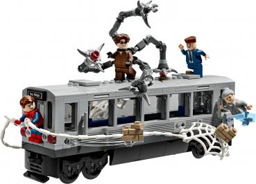 LEGO® Marvel Super Heroes™ Spider-Man vs. Doc Ock: Showdown in der U-Bahn 393 Teile 76321