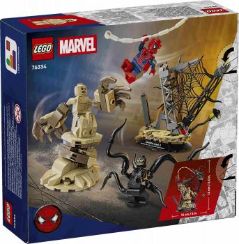 Preview: LEGO® Marvel Super Heroes™ Großer Showdown Spider-Man vs. Sandman 201 Teile 76334