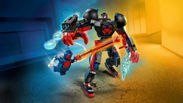 Preview: LEGO® Marvel Super Heroes™ Miles Morales Mech vs. Spider-Man 2099 135 Teile 76337