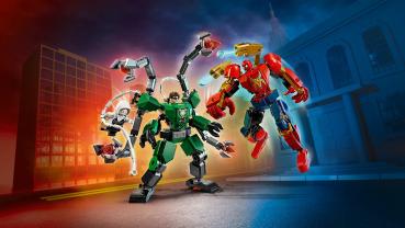 Preview: LEGO® Marvel Super Heroes™ Mech-Duell Spider-Man vs. Doc Ock 315 Teile 76338