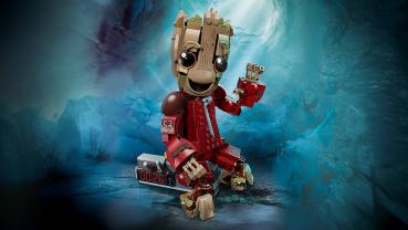 Preview: LEGO® Marvel Super Heroes™ Groot im Ravager-Outfit 604 Teile 76341