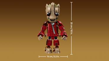 LEGO® Marvel Super Heroes™ Groot im Ravager-Outfit 604 Teile 76341