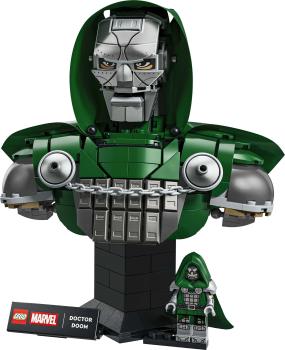 Preview: LEGO® Marvel Super Heroes™ Doctor Doom Büste 379 Teile 76345
