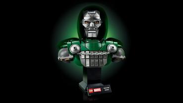 Preview: LEGO® Marvel Super Heroes™ Doctor Doom Büste 379 Teile 76345