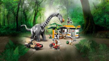 LEGO® Jurassic World™ Raptor & Titanosaurus: Große Fährtensuche 582 Teile 76973
