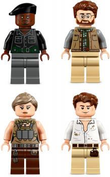 LEGO® Jurassic World™ Spinosaurier & Quetzalcoatlus: Hubschrauber-Einsatz 984 Teile 76976