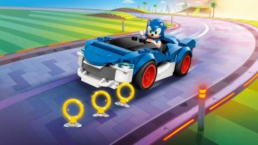 Preview: LEGO® Sonic Sonic Speedster Lightning 126 Teile 77117