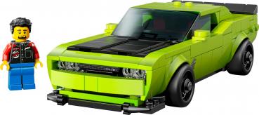 LEGO® Speed Champions Dodge Challenger SRT Hellcat Sportwagen 390 Teile 77237