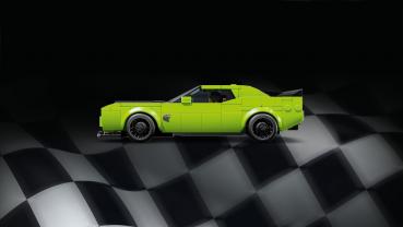 LEGO® Speed Champions Dodge Challenger SRT Hellcat Sportwagen 390 Teile 77237