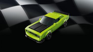 LEGO® Speed Champions Dodge Challenger SRT Hellcat Sportwagen 390 Teile 77237