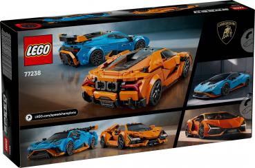 LEGO® Speed Champions Lamborghini Revuelto und Huracán STO 607 Teile 77238
