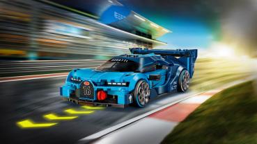 Preview: LEGO® Speed Champions Bugatti Vision GT Hypersportwagen 284 Teile 77253