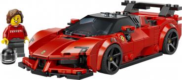 Preview: LEGO® Speed Champions Ferrari SF90 XX Stradale Sportwagen 339 Teile 77254
