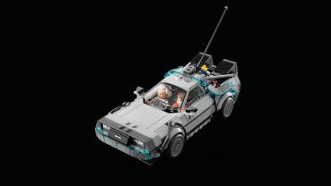 LEGO® Speed Champions Zeitmaschine aus Zurück in die Zukunft 357 Teile 77256