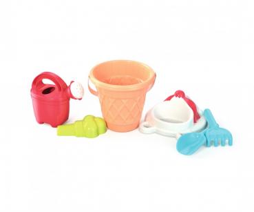 Simba Outdoor Spielzeug Sand & Strand Eimergarnitur Eiswaffel 107114560