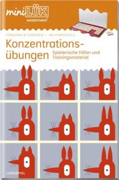 LÜK miniLÜK Buch Konzentrationsübungen ab 5 Jahren 240311