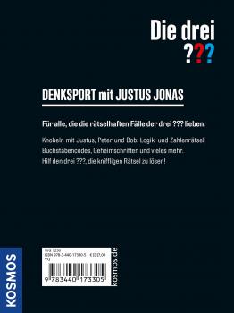 Preview: Kosmos Buch Die drei ??? Denksport mit Justus Jonas 17330